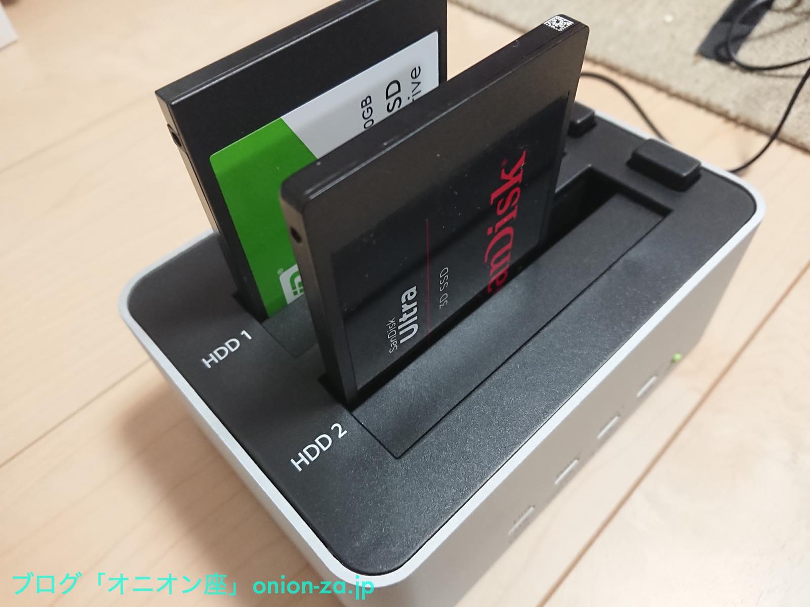 玄人志向 SSD HDDスタンド 2.5型3.5型対応 USB3.0接続 PCレスでボタン1つ、HDDまるごとコピー可能 KURO-DACHI CL - 2